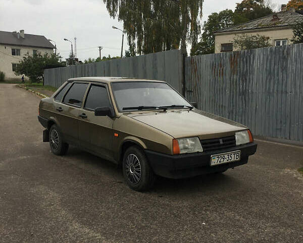 Коричневый ВАЗ 21099, объемом двигателя 1.5 л и пробегом 248 тыс. км за 2000 $, фото 8 на Automoto.ua