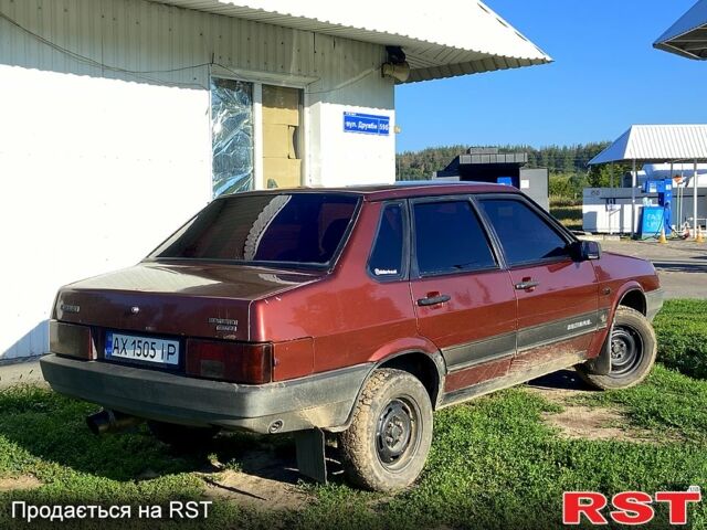 Коричневый ВАЗ 21099, объемом двигателя 1.5 л и пробегом 165 тыс. км за 1400 $, фото 1 на Automoto.ua