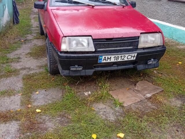 Красный ВАЗ 21099, объемом двигателя 1.5 л и пробегом 30 тыс. км за 1000 $, фото 3 на Automoto.ua