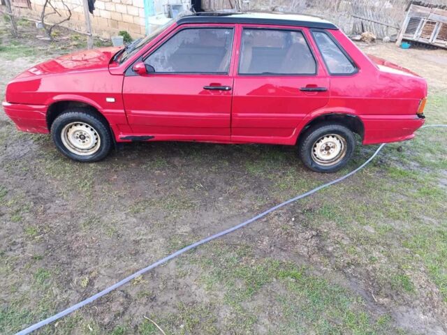 Червоний ВАЗ 21099, об'ємом двигуна 1.5 л та пробігом 9 тис. км за 800 $, фото 2 на Automoto.ua