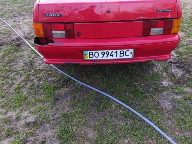 Червоний ВАЗ 21099, об'ємом двигуна 1.5 л та пробігом 9 тис. км за 800 $, фото 6 на Automoto.ua