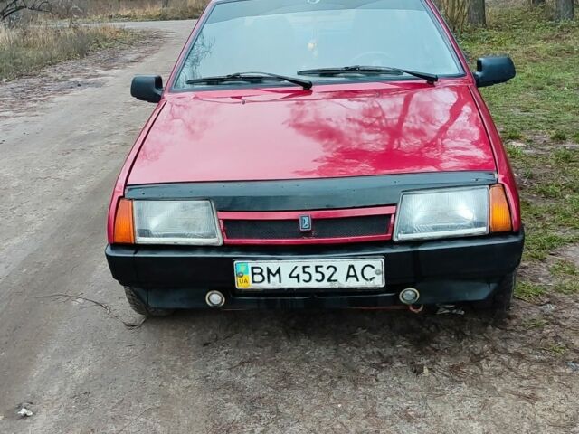 Красный ВАЗ 21099, объемом двигателя 1.5 л и пробегом 976 тыс. км за 1200 $, фото 1 на Automoto.ua