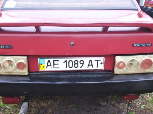 Красный ВАЗ 21099, объемом двигателя 1 л и пробегом 670 тыс. км за 477 $, фото 3 на Automoto.ua