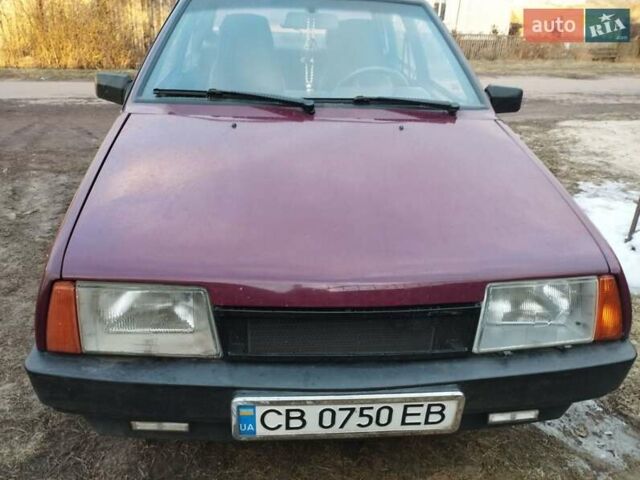 Красный ВАЗ 21099, объемом двигателя 1.5 л и пробегом 228 тыс. км за 1800 $, фото 6 на Automoto.ua