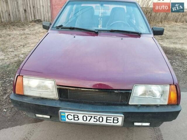 Красный ВАЗ 21099, объемом двигателя 1.5 л и пробегом 228 тыс. км за 1800 $, фото 9 на Automoto.ua