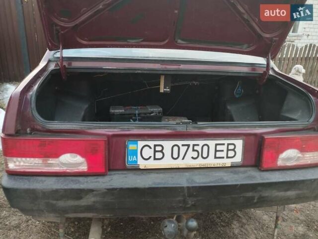 Красный ВАЗ 21099, объемом двигателя 1.5 л и пробегом 228 тыс. км за 1800 $, фото 5 на Automoto.ua