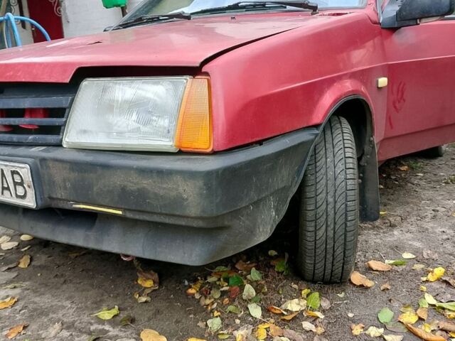 Червоний ВАЗ 21099, об'ємом двигуна 1.5 л та пробігом 24 тис. км за 834 $, фото 3 на Automoto.ua