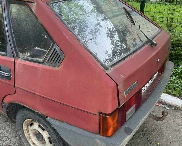 Красный ВАЗ 21099, объемом двигателя 1.5 л и пробегом 64 тыс. км за 800 $, фото 14 на Automoto.ua