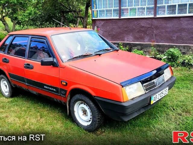Червоний ВАЗ 21099, об'ємом двигуна 1.5 л та пробігом 100 тис. км за 650 $, фото 2 на Automoto.ua