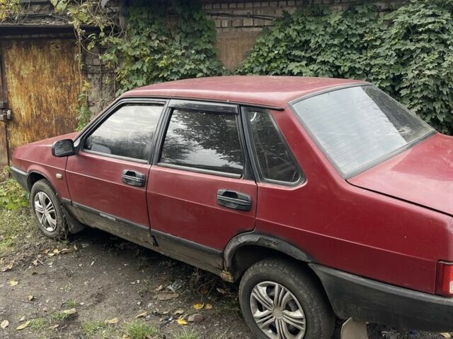 Червоний ВАЗ 21099, об'ємом двигуна 1.5 л та пробігом 50 тис. км за 457 $, фото 3 на Automoto.ua