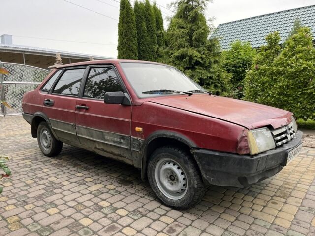 Червоний ВАЗ 21099, об'ємом двигуна 0 л та пробігом 100 тис. км за 500 $, фото 1 на Automoto.ua