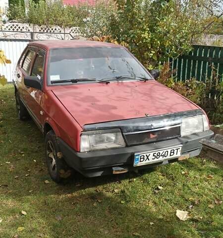 Красный ВАЗ 21099, объемом двигателя 1.5 л и пробегом 300 тыс. км за 1250 $, фото 3 на Automoto.ua