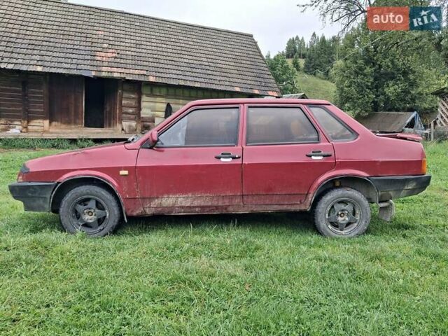 Красный ВАЗ 21099, объемом двигателя 1.5 л и пробегом 32 тыс. км за 1000 $, фото 6 на Automoto.ua