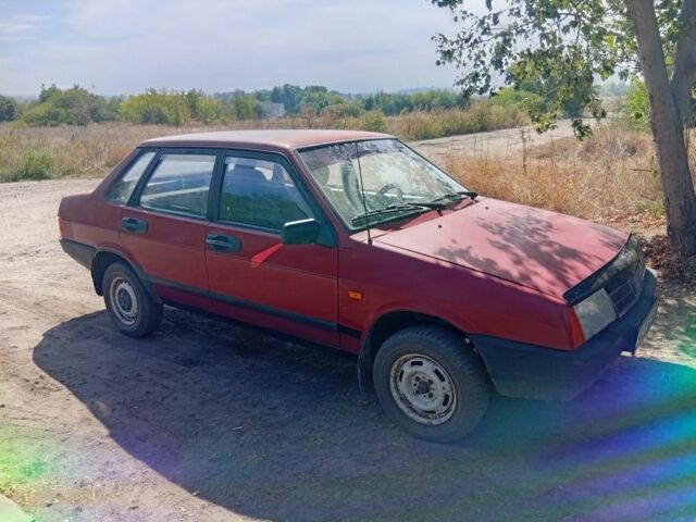 Червоний ВАЗ 21099, об'ємом двигуна 1.3 л та пробігом 111 тис. км за 835 $, фото 1 на Automoto.ua