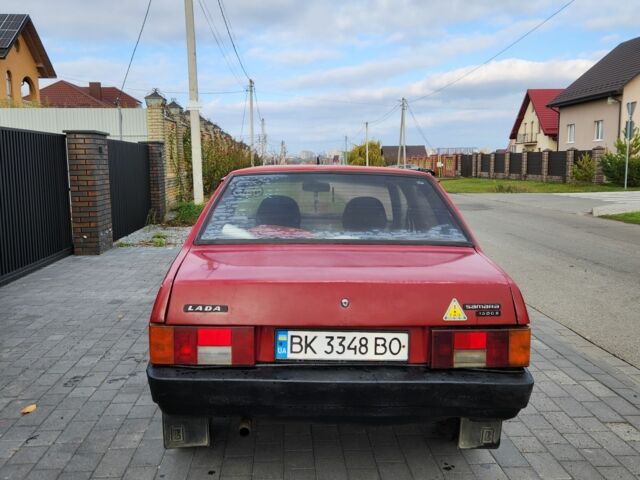 Красный ВАЗ 21099, объемом двигателя 1.5 л и пробегом 368 тыс. км за 750 $, фото 4 на Automoto.ua