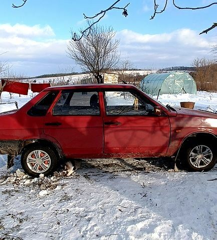 Червоний ВАЗ 21099, об'ємом двигуна 1.5 л та пробігом 90 тис. км за 1400 $, фото 1 на Automoto.ua