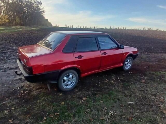 Червоний ВАЗ 21099, об'ємом двигуна 0 л та пробігом 10 тис. км за 596 $, фото 1 на Automoto.ua
