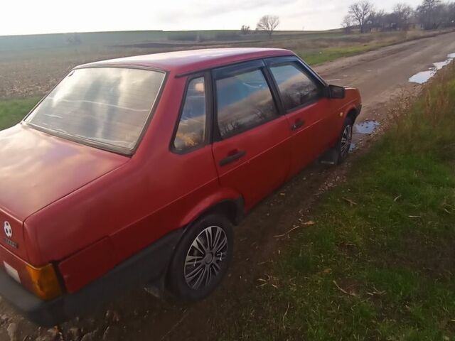 Красный ВАЗ 21099, объемом двигателя 0 л и пробегом 1 тыс. км за 832 $, фото 1 на Automoto.ua