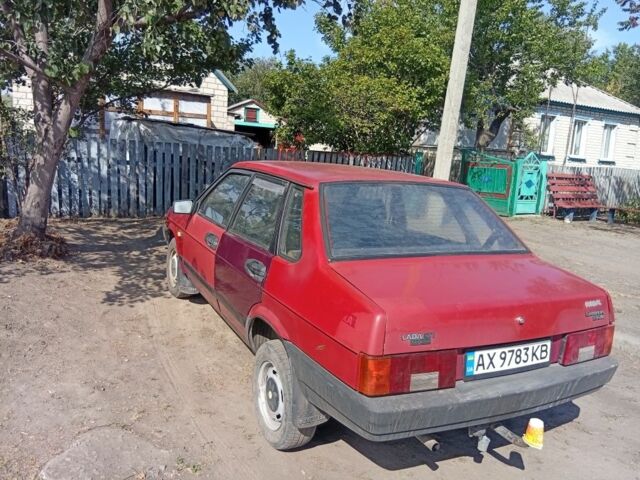 Червоний ВАЗ 21099, об'ємом двигуна 1.3 л та пробігом 111 тис. км за 835 $, фото 2 на Automoto.ua