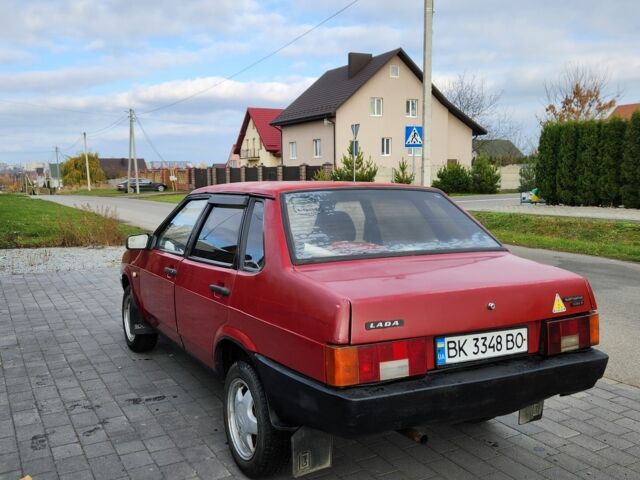 Красный ВАЗ 21099, объемом двигателя 1.5 л и пробегом 368 тыс. км за 750 $, фото 5 на Automoto.ua