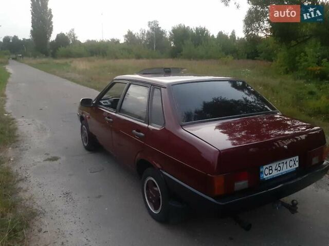 Красный ВАЗ 21099, объемом двигателя 1.5 л и пробегом 200 тыс. км за 2500 $, фото 8 на Automoto.ua