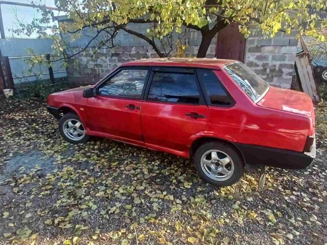 Червоний ВАЗ 21099, об'ємом двигуна 0 л та пробігом 10 тис. км за 596 $, фото 7 на Automoto.ua