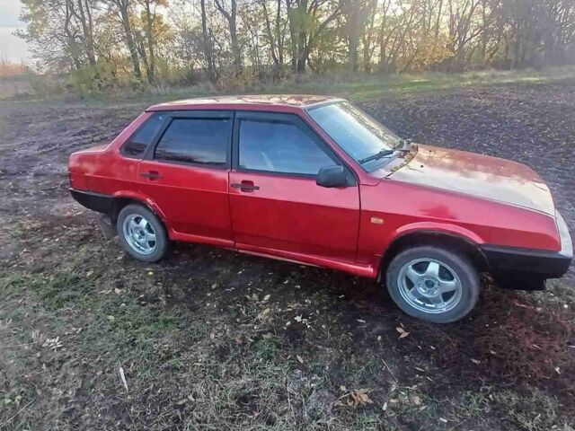 Червоний ВАЗ 21099, об'ємом двигуна 0 л та пробігом 10 тис. км за 596 $, фото 6 на Automoto.ua