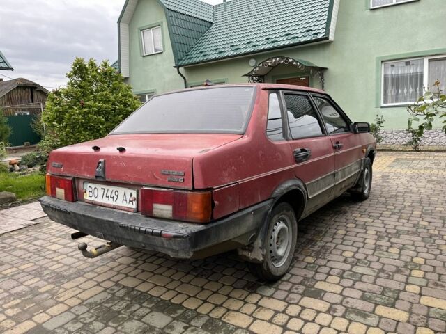 Червоний ВАЗ 21099, об'ємом двигуна 0 л та пробігом 100 тис. км за 500 $, фото 3 на Automoto.ua