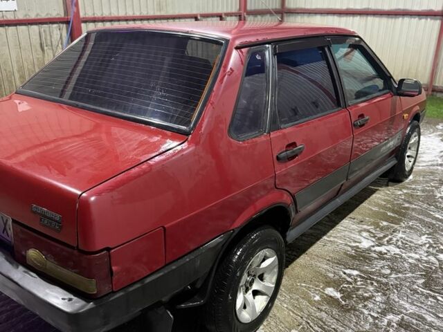 ВАЗ 21099 1993 в Краматорске на Automoto.ua Красный ВАЗ 21099, объемом двигателя 1.3 л и пробегом 3 тыс. км за 1050 $, фото 1 на Automoto.ua