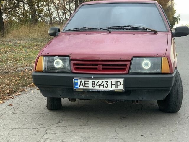 Красный ВАЗ 21099, объемом двигателя 1.5 л и пробегом 147 тыс. км за 1442 $, фото 1 на Automoto.ua