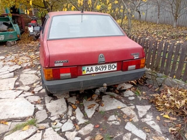 Красный ВАЗ 21099, объемом двигателя 1.5 л и пробегом 111 тыс. км за 311 $, фото 4 на Automoto.ua
