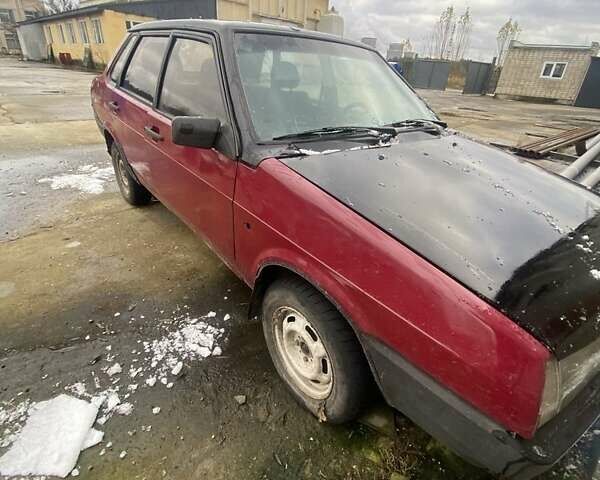 Красный ВАЗ 21099, объемом двигателя 1.5 л и пробегом 450 тыс. км за 700 $, фото 7 на Automoto.ua