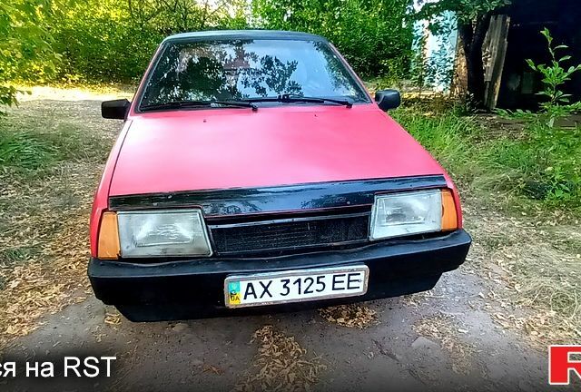 Красный ВАЗ 21099, объемом двигателя 1.3 л и пробегом 1000 тыс. км за 600 $, фото 1 на Automoto.ua