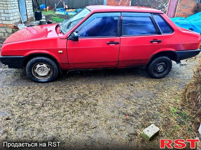 Червоний ВАЗ 21099, об'ємом двигуна 1.3 л та пробігом 0 тис. км за 700 $, фото 1 на Automoto.ua