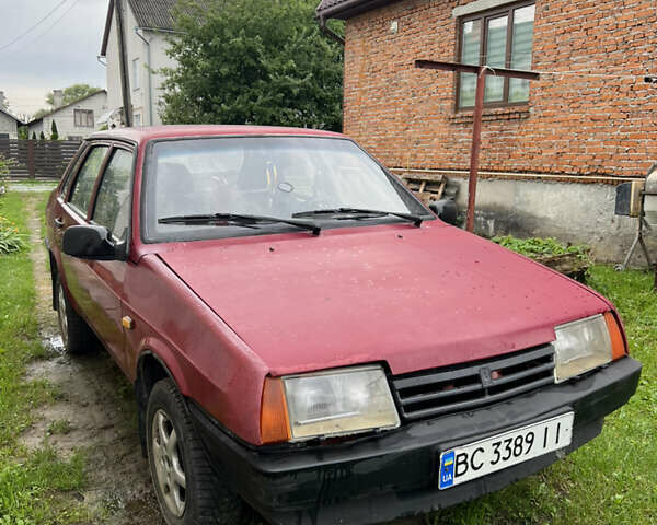 Красный ВАЗ 21099, объемом двигателя 1.46 л и пробегом 293 тыс. км за 1000 $, фото 2 на Automoto.ua