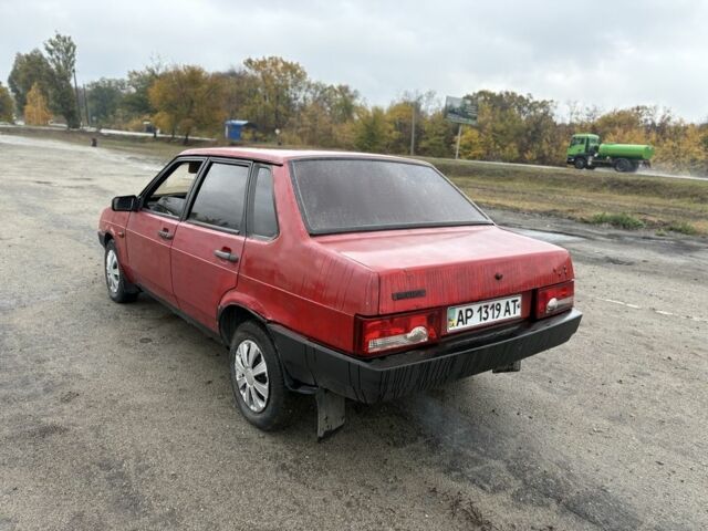 Красный ВАЗ 21099, объемом двигателя 1.5 л и пробегом 540 тыс. км за 559 $, фото 3 на Automoto.ua