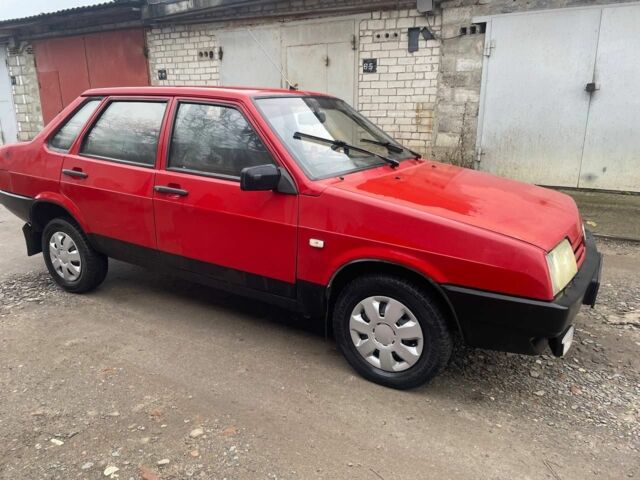 Червоний ВАЗ 21099, об'ємом двигуна 1.5 л та пробігом 250 тис. км за 880 $, фото 8 на Automoto.ua
