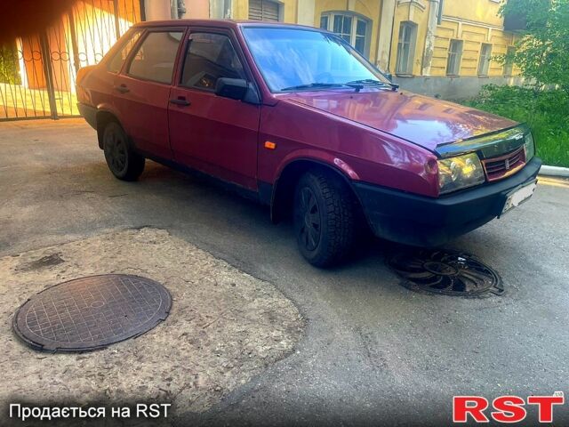 Червоний ВАЗ 21099, об'ємом двигуна 1.4 л та пробігом 200 тис. км за 1450 $, фото 2 на Automoto.ua