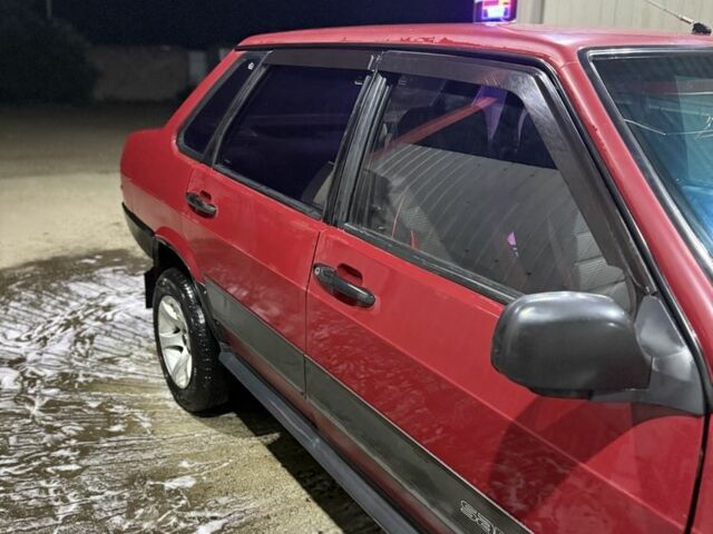 ВАЗ 21099 1993 в Краматорске на Automoto.ua Красный ВАЗ 21099, объемом двигателя 1.3 л и пробегом 3 тыс. км за 1050 $, фото 4 на Automoto.ua