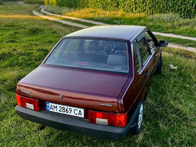 ВАЗ 21099 1993 в Бердичеве на Automoto.ua Красный ВАЗ 21099, объемом двигателя 1.3 л и пробегом 111 тыс. км за 820 $, фото 3 на Automoto.ua