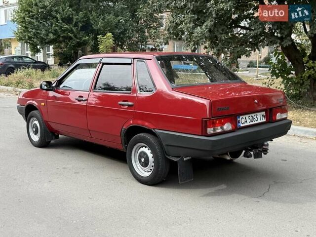 Красный ВАЗ 21099, объемом двигателя 1.5 л и пробегом 99 тыс. км за 1350 $, фото 4 на Automoto.ua