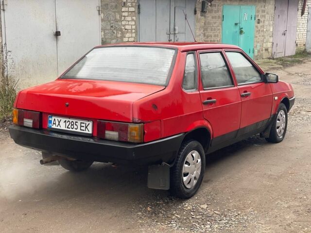 Червоний ВАЗ 21099, об'ємом двигуна 1.5 л та пробігом 250 тис. км за 880 $, фото 6 на Automoto.ua
