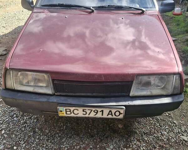 Красный ВАЗ 21099, объемом двигателя 1.3 л и пробегом 230 тыс. км за 600 $, фото 7 на Automoto.ua