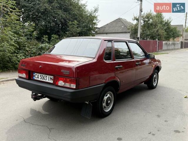 Красный ВАЗ 21099, объемом двигателя 1.5 л и пробегом 99 тыс. км за 1350 $, фото 2 на Automoto.ua