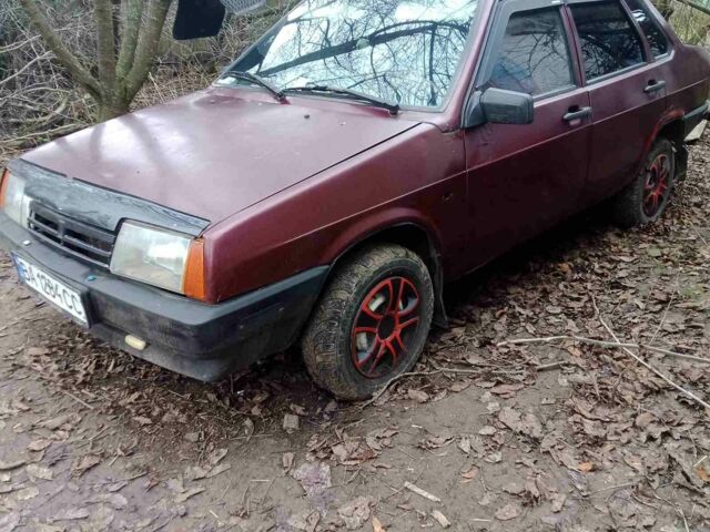 Червоний ВАЗ 21099, об'ємом двигуна 1.3 л та пробігом 200 тис. км за 498 $, фото 6 на Automoto.ua