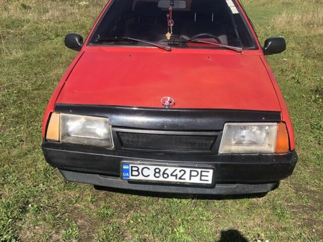 Красный ВАЗ 21099, объемом двигателя 1.3 л и пробегом 256 тыс. км за 650 $, фото 11 на Automoto.ua