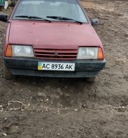 Красный ВАЗ 21099, объемом двигателя 0 л и пробегом 150 тыс. км за 520 $, фото 1 на Automoto.ua