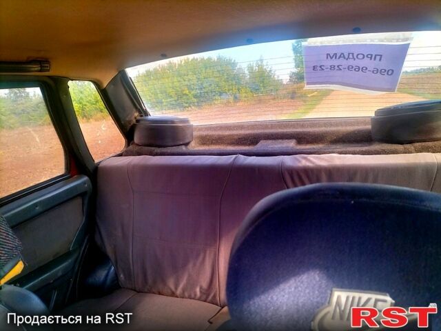 Красный ВАЗ 21099, объемом двигателя 1.5 л и пробегом 1 тыс. км за 1599 $, фото 8 на Automoto.ua