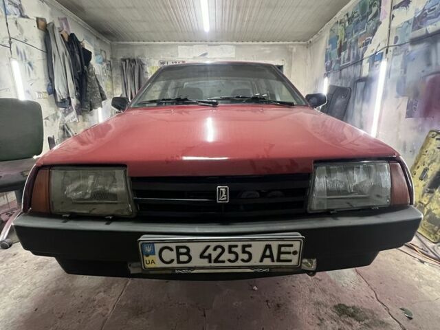 Красный ВАЗ 21099, объемом двигателя 1.5 л и пробегом 100 тыс. км за 950 $, фото 1 на Automoto.ua