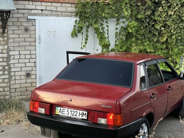 Красный ВАЗ 21099, объемом двигателя 1.3 л и пробегом 60 тыс. км за 1500 $, фото 5 на Automoto.ua